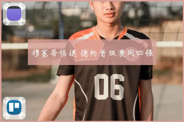 穆塞蒂伤退 德约晋级澳网四强