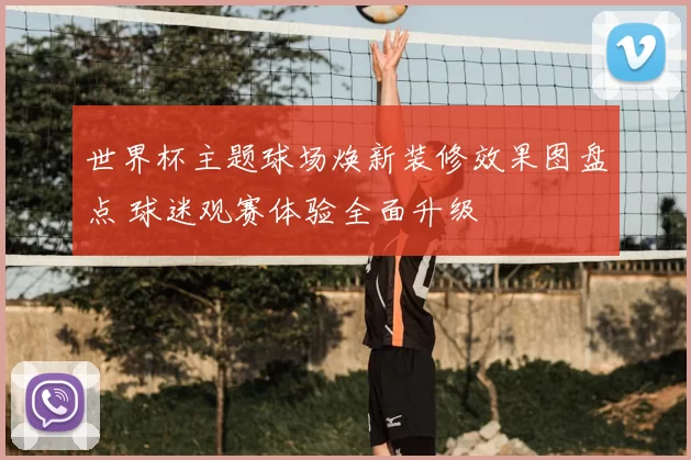 世界杯主题球场焕新装修效果图盘点 球迷观赛体验全面升级