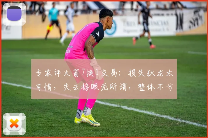 专家评火箭7换1交易：损失狄龙太可惜，失去榜眼无所谓，整体不亏